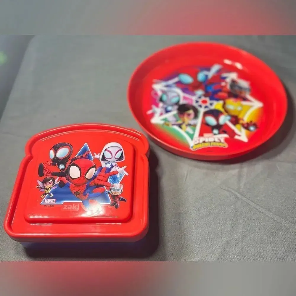 Spidey and Friends Red Dining Set